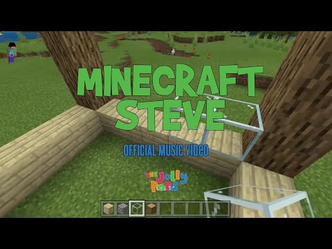 The Jolly Pops - "Minecraft Steve" (Official Music Video)