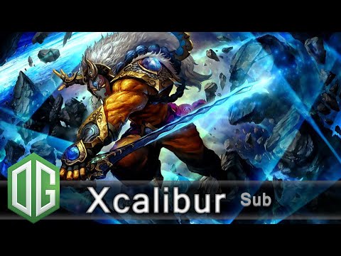 OG.Xcalibur Juggernaut Gameplay - Ranked Match - OG Dota 2