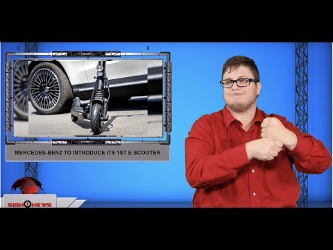 Mercedes-Benz to introduce its 1st e-scooter (ASL - 9.19.19)