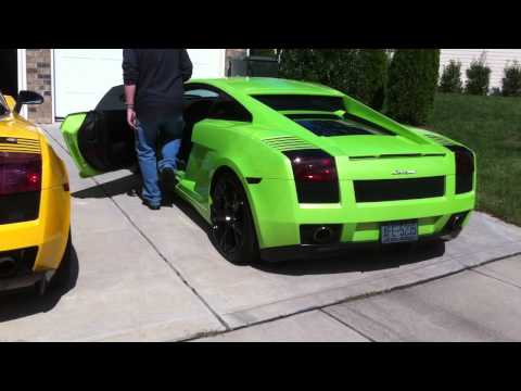 Rev comparison - '08 stock SL vs '06 Gallardo with LOC and factory cats