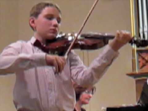Jan Honza Hofman / violin // Leo Portnoff - THE GAZEL (part),  audition