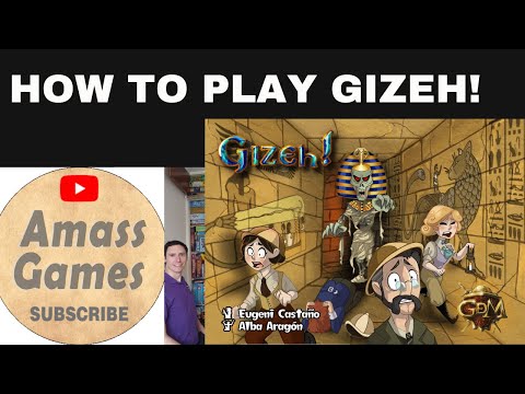 How to unbox and play Gizeh!