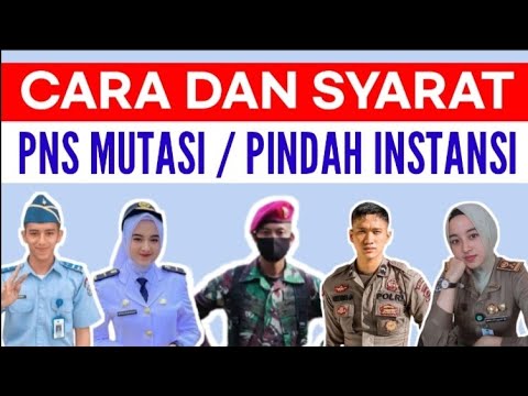 Cara & Syarat Pindah Instansi untuk PNS⁉️