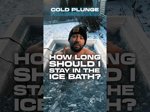 How Long Should You Stay In The Ice Bath? (Beginner's FAQ 1) 🥶
