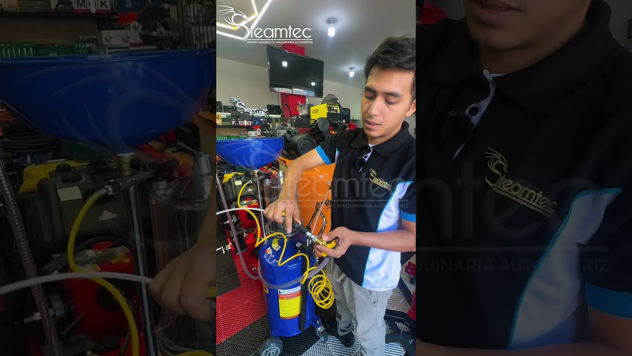 Recolector y Succionador de Aceite BP 70L