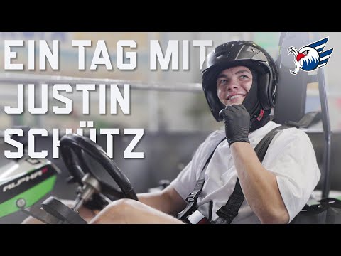 Ein Tag mit Justin Schütz I Adler Mannheim