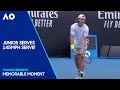18-Year-Old Junior Serves 233km/h Fastest Serve of the Australian Open!