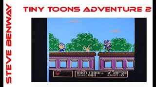 Tiny Toons Adventure 2 on the NES. Gameplay & Commentary