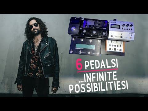 6 Pedals, Infinite Possibilities! My Touring MIDI Pedalboard!