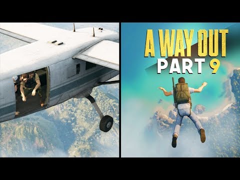 TERRIFYING SKYDIVING ACCIDENT - A Way Out - Part 9 (Prison Break Escape Game)