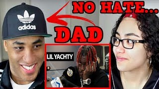 MY DAD REACTS TO LIL YACHTY FREESTYLE ON FUNK FLEX | #FREESTYLE091