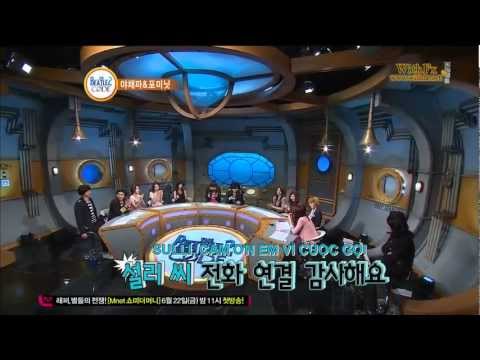 [Vietsub] 120607 Mnet Beatles Code 2 - Sulli Call