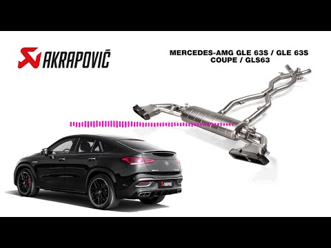 MERCEDES-AMG GLE63S/GLE63S COUPE 2022 Akrapovic Evolution Line Exhaust system
