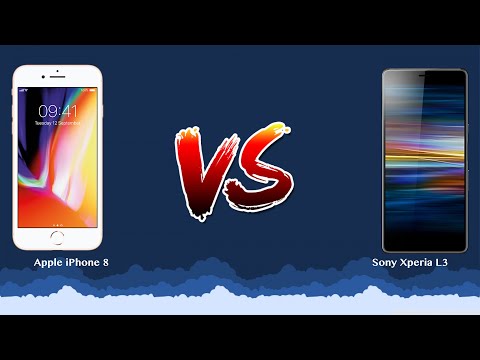 Apple iPhone 8 vs Sony Xperia L3   - Phone battle!