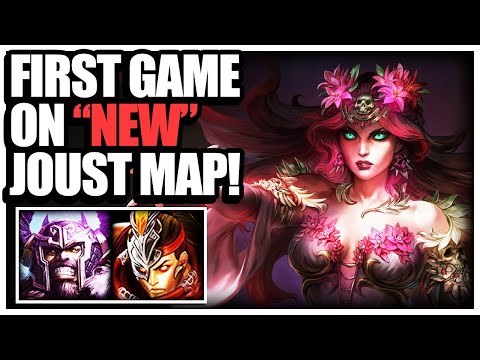 FIRST RANKED JOUST GAME ON NEW (OLD) MAP?! - Joust - Smite