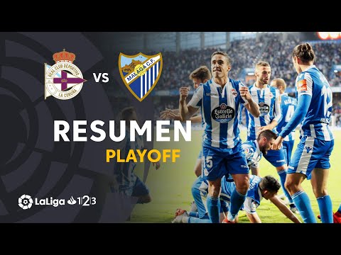 Highlights RC Deportivo vs Malaga CF (4-2)
