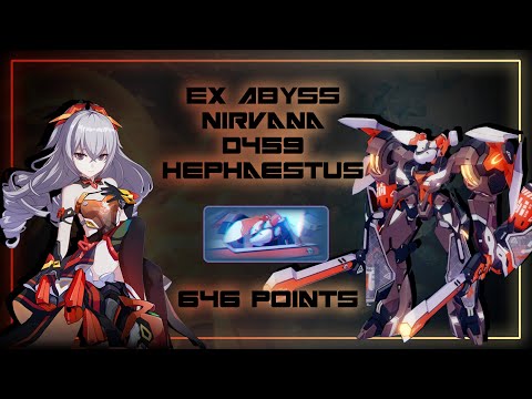 [HI3 GLB] EX Abyss Nirvana 459D - Hephaestus Ice (646 Points) HoR(SSS)/RC(SSS)/HB(SSS) & Elysia 3*