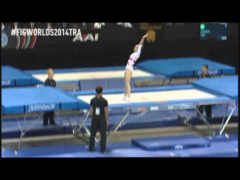 Clare Johnson - Compulsory - 2014 World T&T Championships - Qualifications
