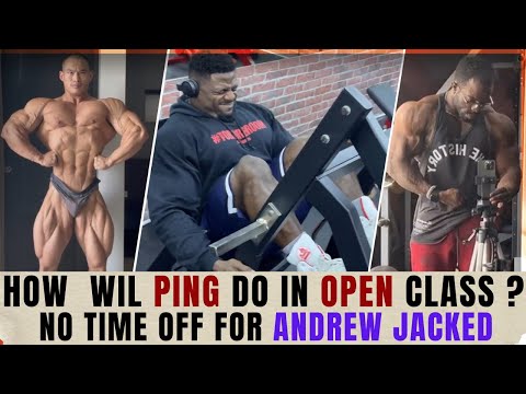 Ping Yun Long switches from 212 to Open +Andrew working on Back & Hamstrings +Terrance's future Plan