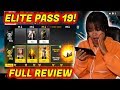 New Elite Pass 19 Full UNLOCK & Review - Free Fire