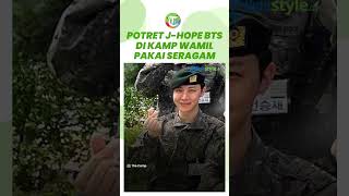 Bocor Foto J-Hope BTS di Kamp Wamil, Gagah dengan Seragam Tentara, ARMY Tenang Idolanya Sehat