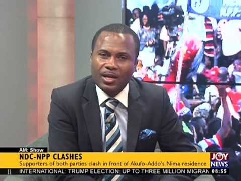 NDC-NPP Clashes - AM Show on Joy News (14-11-16)