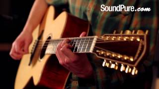 Video thumbnail for Eastman AC630CE 12-String Acoustic Guitar Demo by soundpurestudios