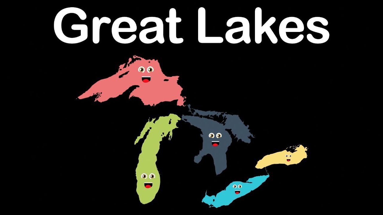 Which two states share the Great Lakes?