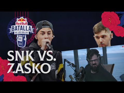 SNK, LA REVELACIÓN - REACCIÓN DE PAPO A SNK vs ZASKO