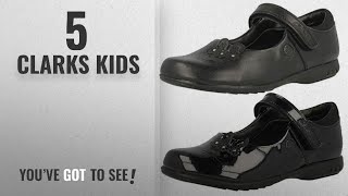 Top 10 Clarks Kids [2018]: Girls Clarks Shoes Trixi Run