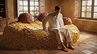 Which Food Bed Would You Choose? 🛌 (Oddly Satisfying AI)