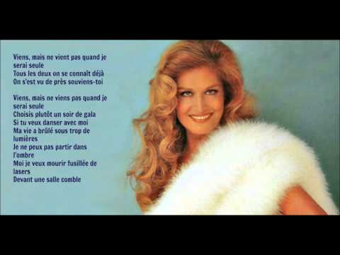 Dalida : Mourir sur scène + Paroles