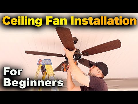 YouTube video about: How to install outdoor ceiling fan?