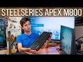 Клавиатура STEELSERIES Apex M800 64173 - видео