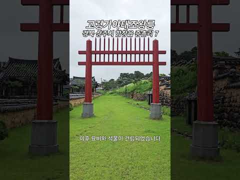 고령가야 태조왕릉 방문기 #상주시sns서포터즈
