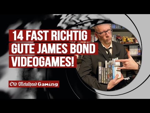 Top 14: 14 fast richtig gute James Bond Videogames | #OldMetalheadGaming
