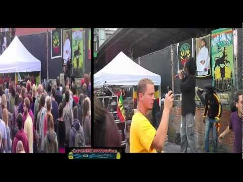 KING SHILOH ft red lion - champion sound we so dub \ babylon shall fall pt25 @ reggae bus 2012