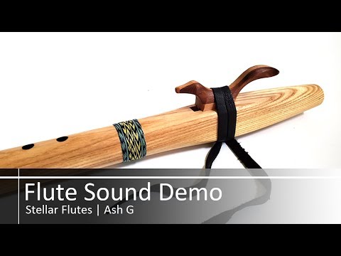 Native American Style Flute | Key of G | #0554 Ash