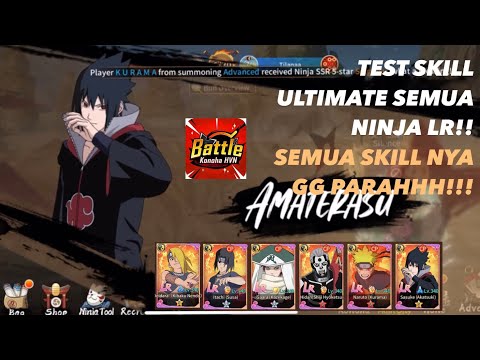 REVIEW SEMUA SKILL NINJA LR!! ULTIMATE NYA OP SEMUA… 🔥 | NARUTO BATTLE KONOHA HVN