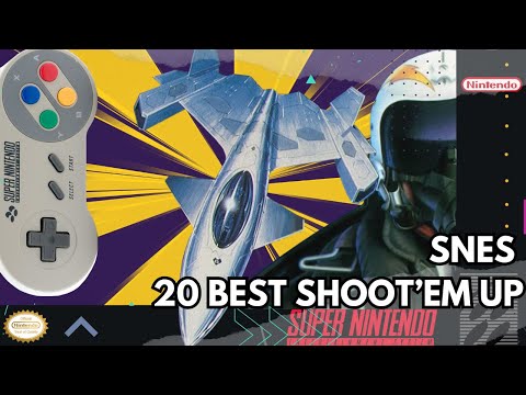 BEST GRAPHICS in 16bits' SHOOT'EM UP❓ SNES is the ANSWER❗  20 Nintendo SNES SHOOT'EM UP games.