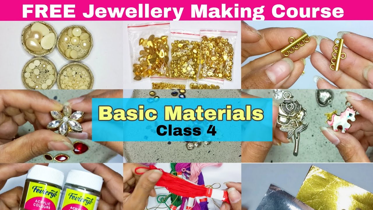 Jewellery Making Basic Materials | Jewellery Making Course