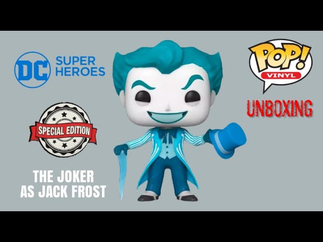 Vídeo relacionado con Funko Pop DC Super Heroes 359 The Joker as Jack Frost Special Edition