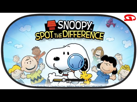 Snoopy Spot the Difference (Cartoons Games) | How to Play