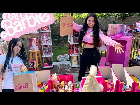 BARBIE SHOP 🛍 / I MAKE A BARBIE SHOP / WE PLAY STORE WITH MY MOM