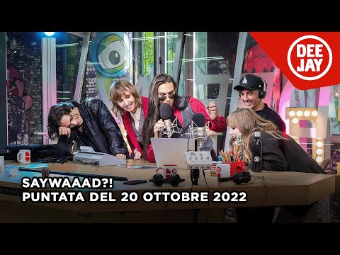 Måneskin ospiti a #SayWaaad – Puntata del 20 ottobre 2022