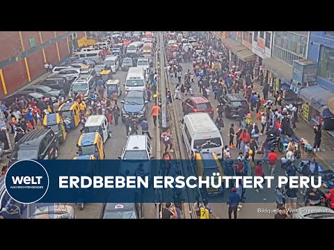 Video Thumbnail: STARKE ERDBEBEN VOR PERU: Erschütterung der Stärke 6,1 – Todesopfer und Erdrutsche nahe Lima!