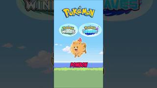 New POKEMON WINDS / WAVES starters GEN 10 : BROWT, POMBON, GECQUA #pokemon #newpokemon #gen10