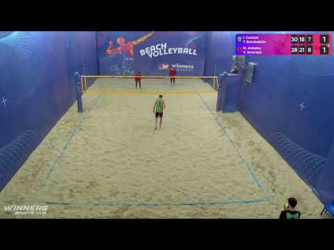 12:15 I. Datsiuk / Y. Bohdashkin - M. Anhelov / V. Antoniuk 23.01.2023 | Winners Beach Volleyball