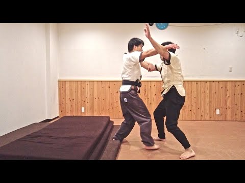 保定快跤  環肘３ 套路から投げ技 シュアイジャオ カンフー