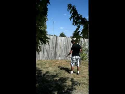 Firing the Turkish-style PVC horsebow